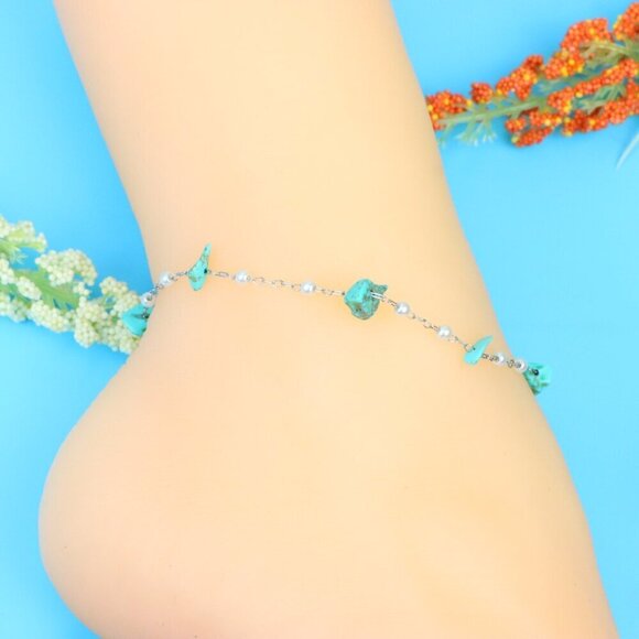 Elegant Handmade Anklet – Perfect for Women & Girls | Ideal Gift Option, DYC1766 - Picture 1 of 9